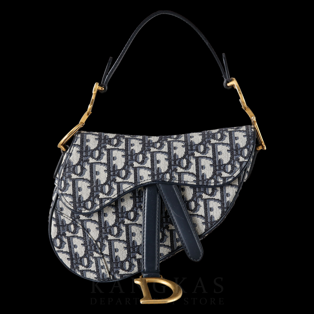 CHRISTIAN DIOR(USED)크리스찬디올 오블리크 새들백 & 스트랩